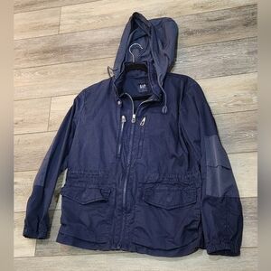 Gap Womans  blue zip up jacket size small
